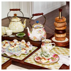 Best MacKenzie-Childs Parchment Check Cork Back Placemats - Set Of 4