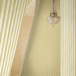 Outlet MacKenzie-Childs Parchment Stripe Wallpaper