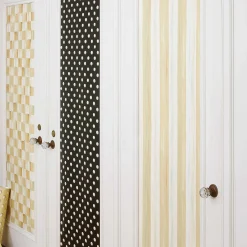 Outlet MacKenzie-Childs Parchment Stripe Wallpaper