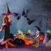 Discount MacKenzie-Childs Patience Brewster Crystal Ball Witch Display Figure