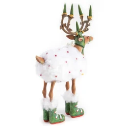 Clearance MacKenzie-Childs Patience Brewster Dash Away Blitzen Reindeer Figure