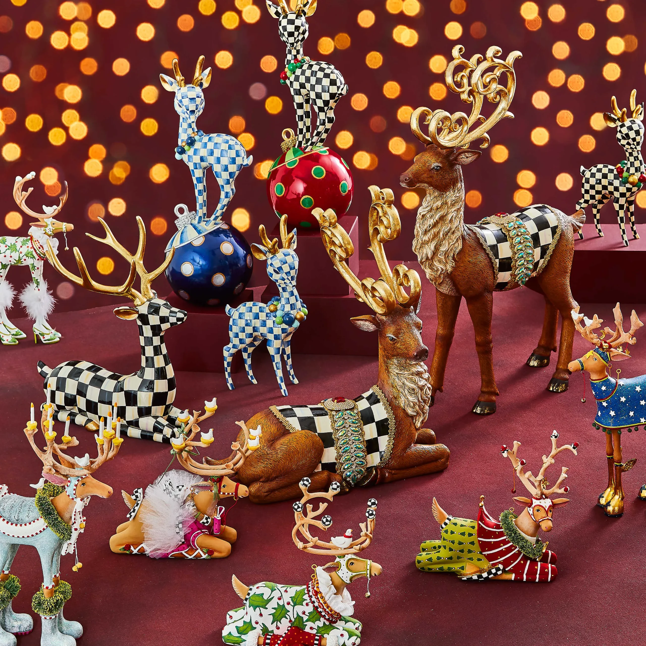 Online MacKenzie-Childs Patience Brewster Dash Away Comet Reindeer Figure