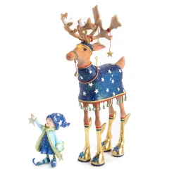 Online MacKenzie-Childs Patience Brewster Dash Away Comet Reindeer Figure