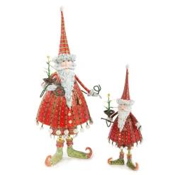 Clearance MacKenzie-Childs Patience Brewster Dash Away Dashing Santa Figure