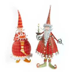 Clearance MacKenzie-Childs Patience Brewster Dash Away Dashing Santa Figure