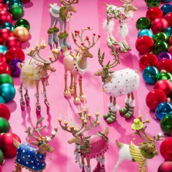 Best MacKenzie-Childs Patience Brewster Dash Away Donna Reindeer Figure