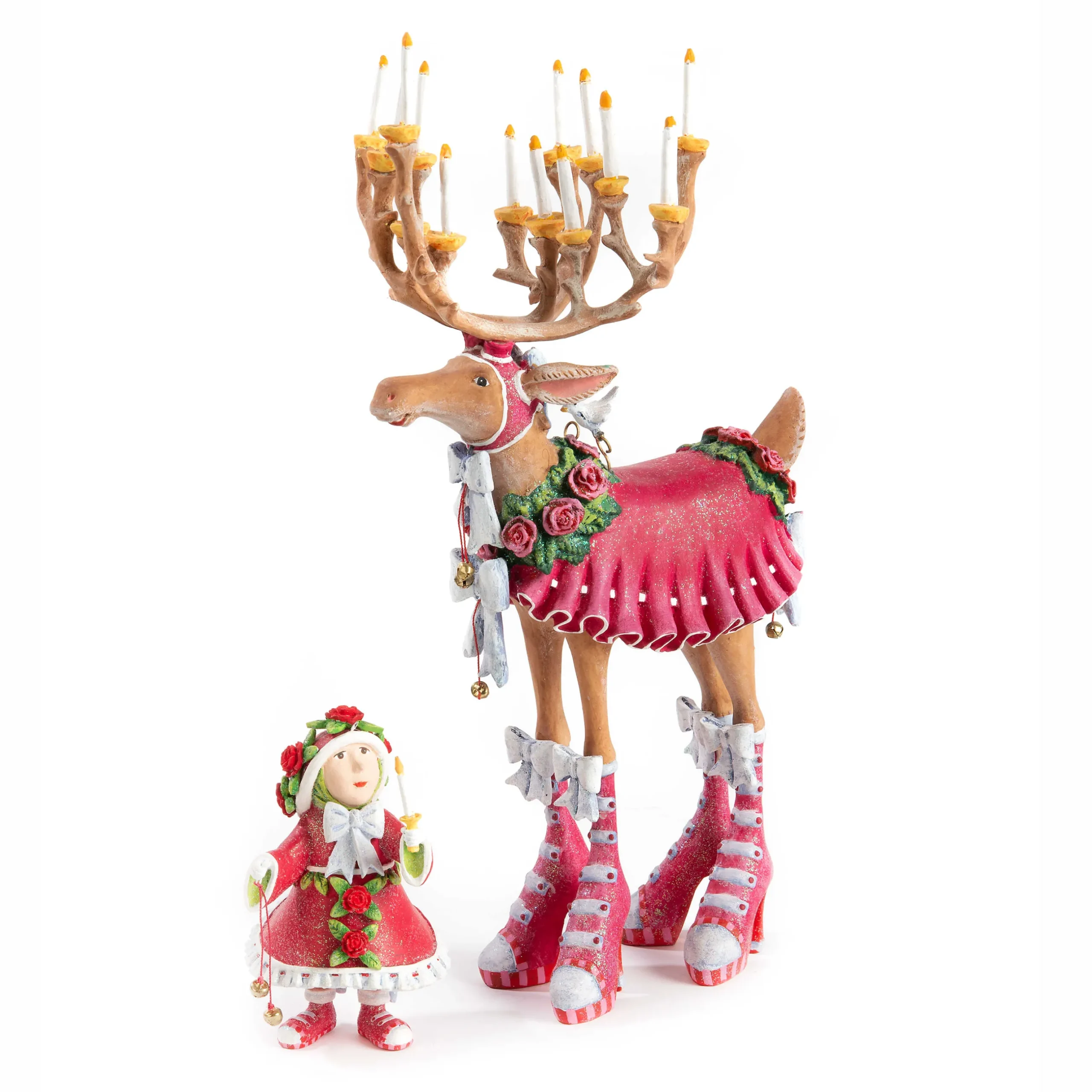 Best MacKenzie-Childs Patience Brewster Dash Away Donna Reindeer Figure