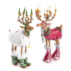 Best MacKenzie-Childs Patience Brewster Dash Away Donna Reindeer Figure