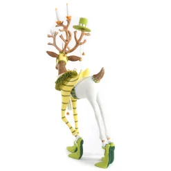 Outlet MacKenzie-Childs Patience Brewster Dash Away Prancer Reindeer Figure