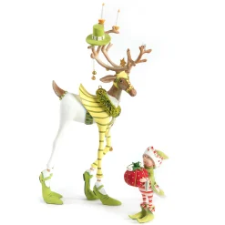 Outlet MacKenzie-Childs Patience Brewster Dash Away Prancer Reindeer Figure