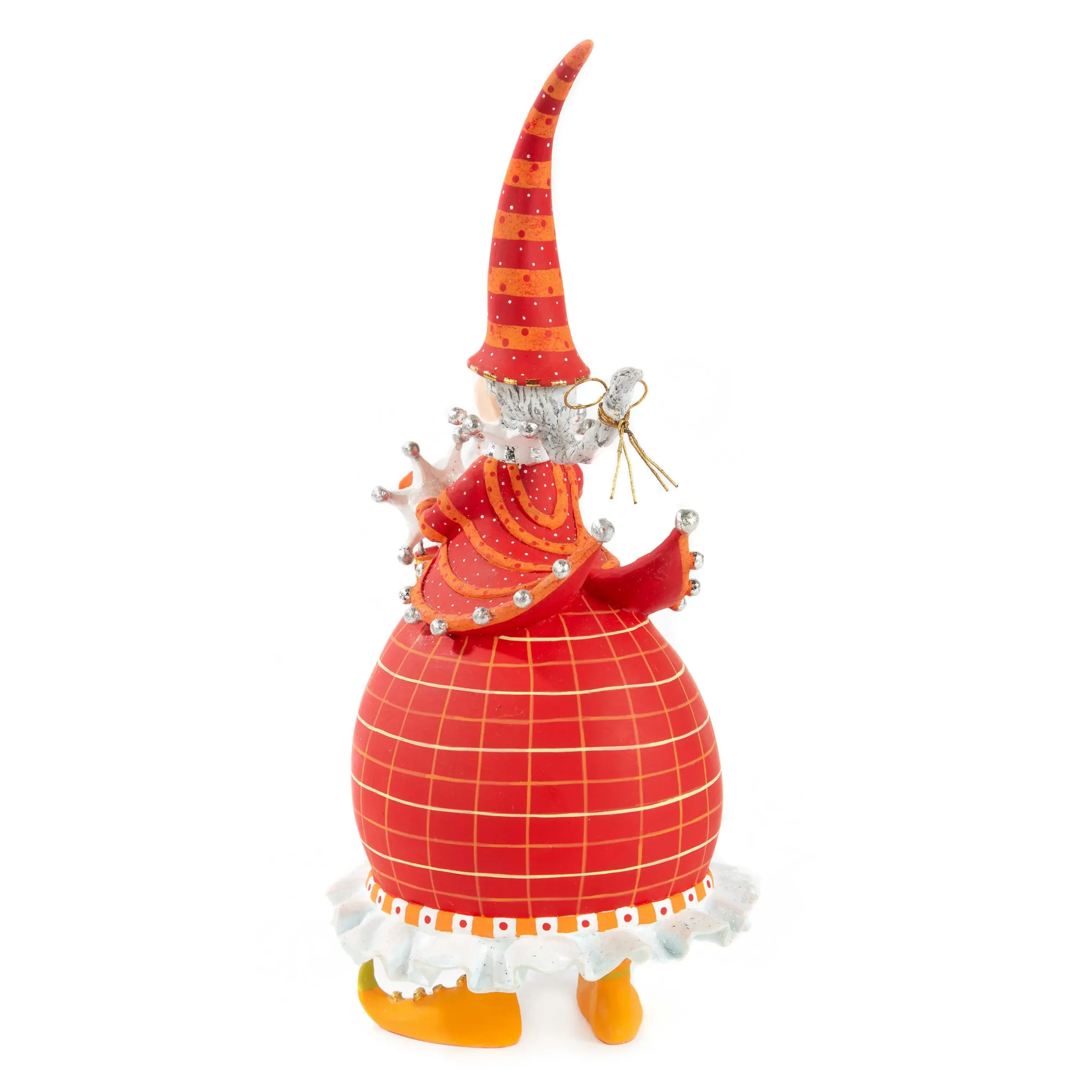 Best MacKenzie-Childs Patience Brewster Dash Away Red Mrs. Santa Figure