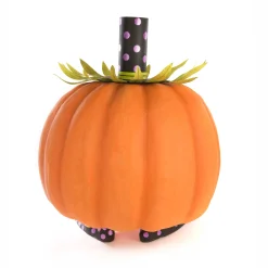 Best MacKenzie-Childs Patience Brewster Gourdon Pumpkin Display Figure