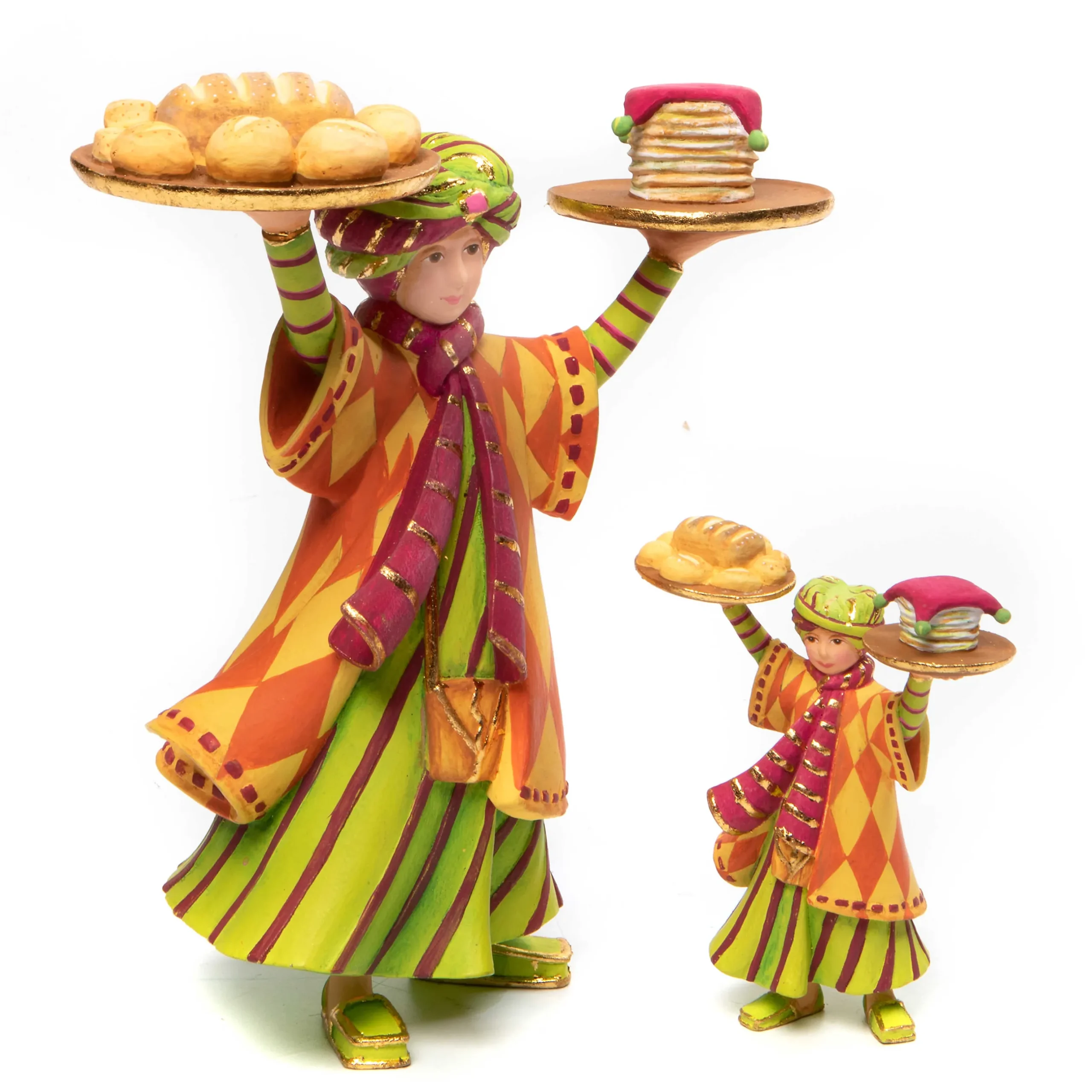 Hot MacKenzie-Childs Patience Brewster Mini Nativity Breadbaker