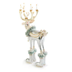 MacKenzie-Childs Patience Brewster Moonbeam Dasher Reindeer Figure
