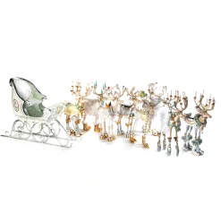Clearance MacKenzie-Childs Patience Brewster Moonbeam Prancer Reindeer Figure