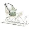 New MacKenzie-Childs Patience Brewster Moonbeam Sleigh Figure