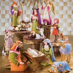 MacKenzie-Childs Patience Brewster Nativity Calf Figures