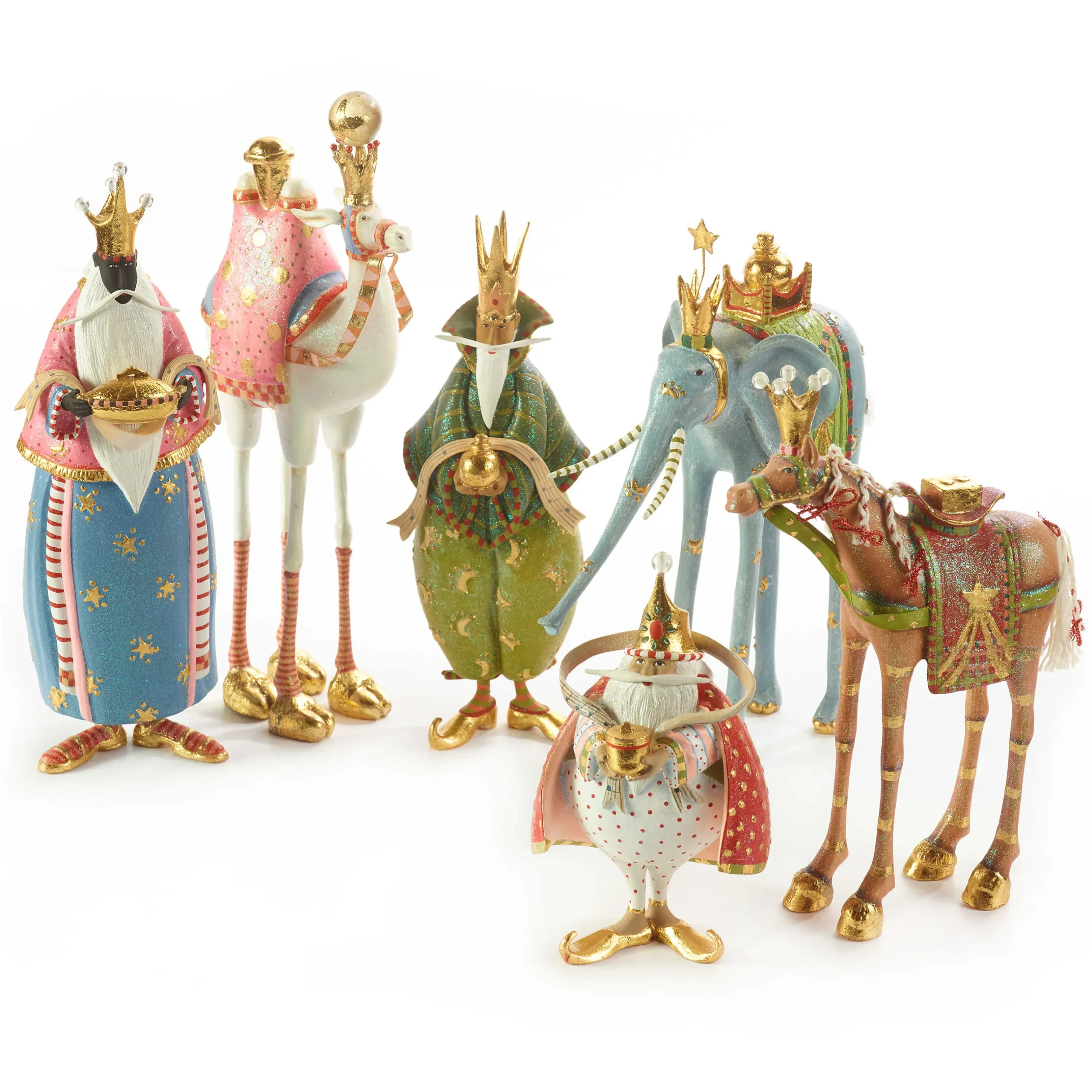 Hot MacKenzie-Childs Patience Brewster Nativity Frank The Camel Figure