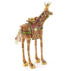 New MacKenzie-Childs Patience Brewster Nativity Golda The Horse Figure