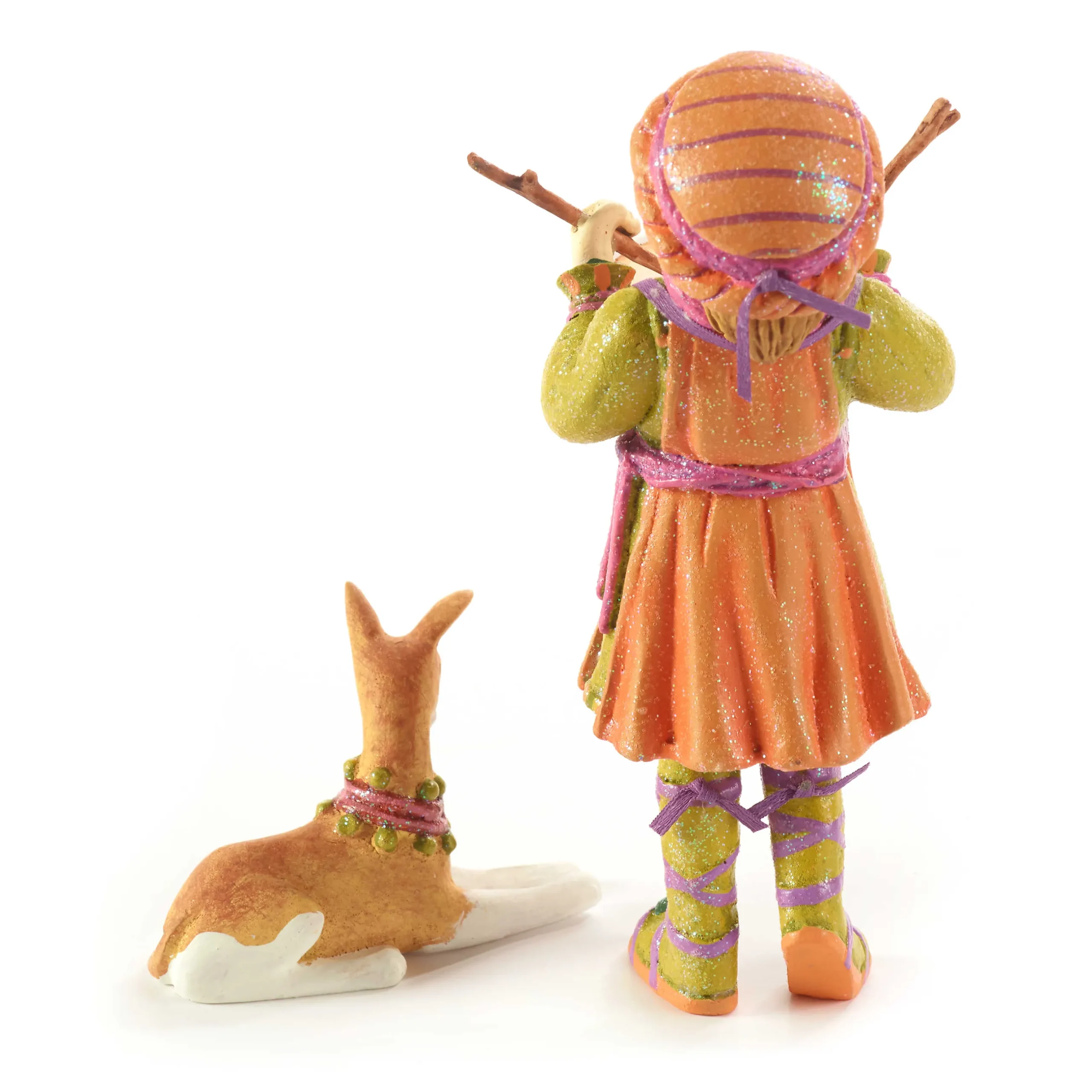 Discount MacKenzie-Childs Patience Brewster Nativity Little Drummer Boy And Dog Figures