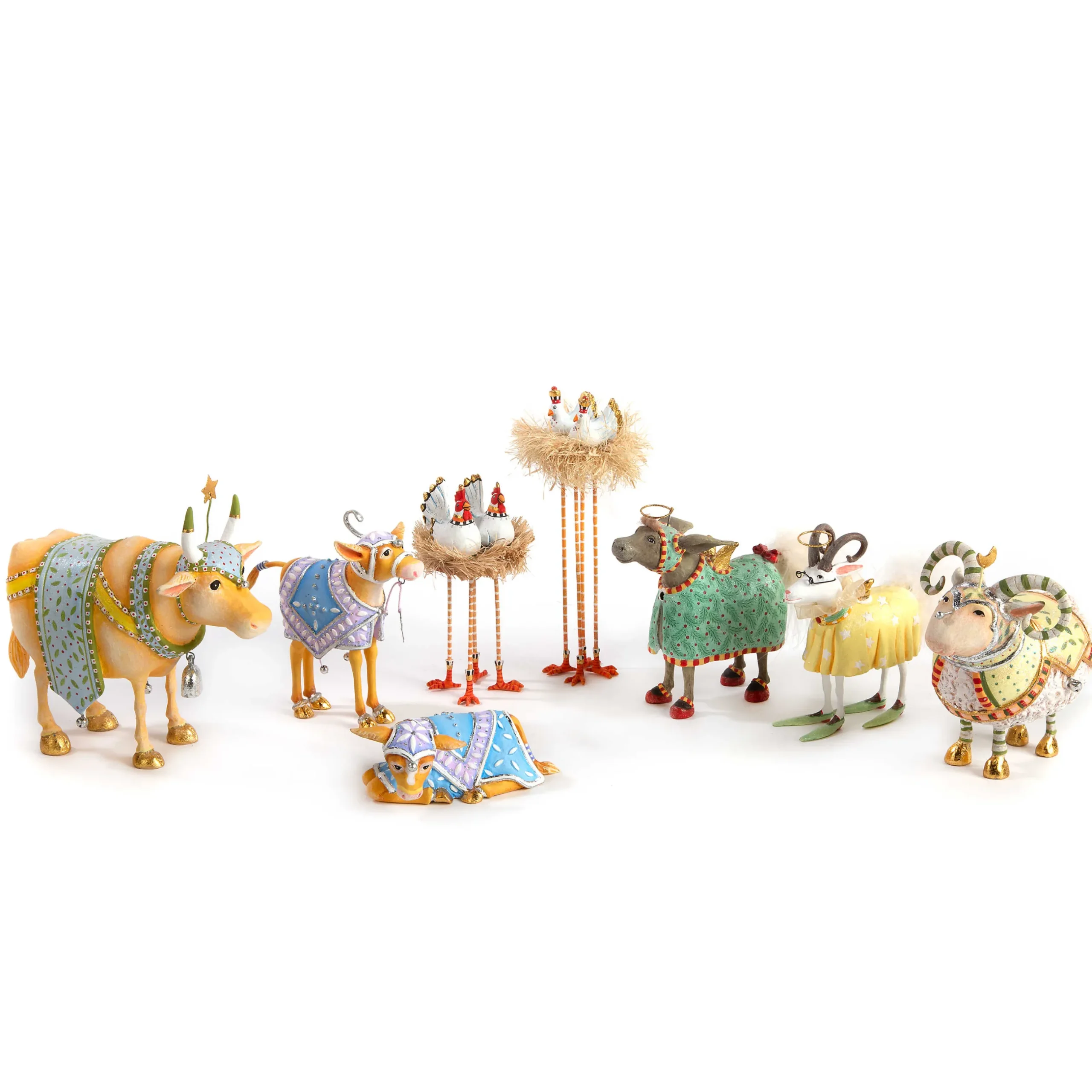 Clearance MacKenzie-Childs Patience Brewster Nativity Manger Ram Figure
