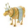 New MacKenzie-Childs Patience Brewster Nativity Manger Cow Figure