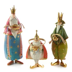 MacKenzie-Childs Patience Brewster Nativity Magi Figures
