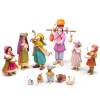 Hot MacKenzie-Childs Patience Brewster Nativity Manger Figures Set