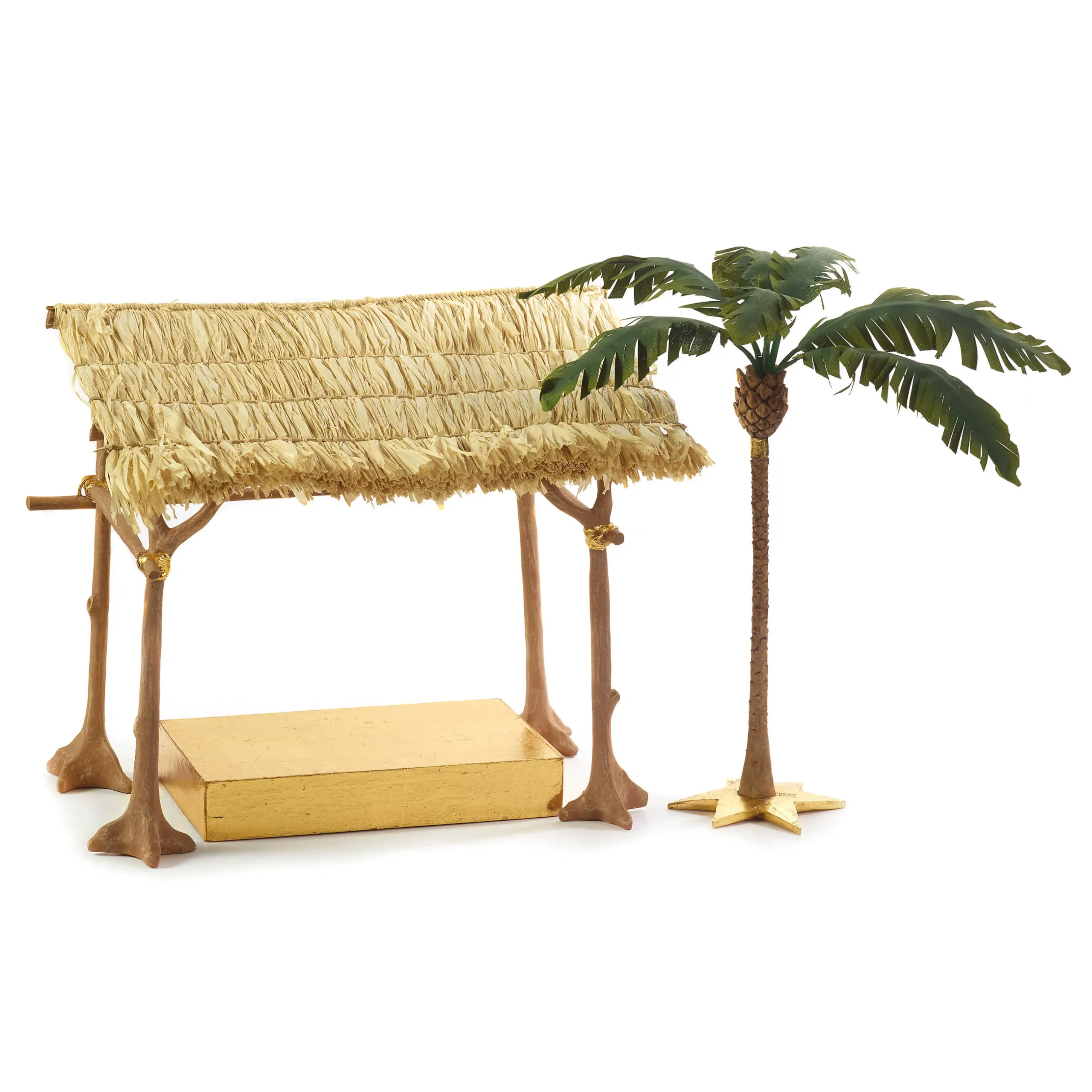 New MacKenzie-Childs Patience Brewster Nativity Palm Tree Figure