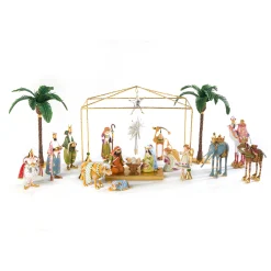 Best MacKenzie-Childs Patience Brewster Nativity Palm Tree Mini Figure