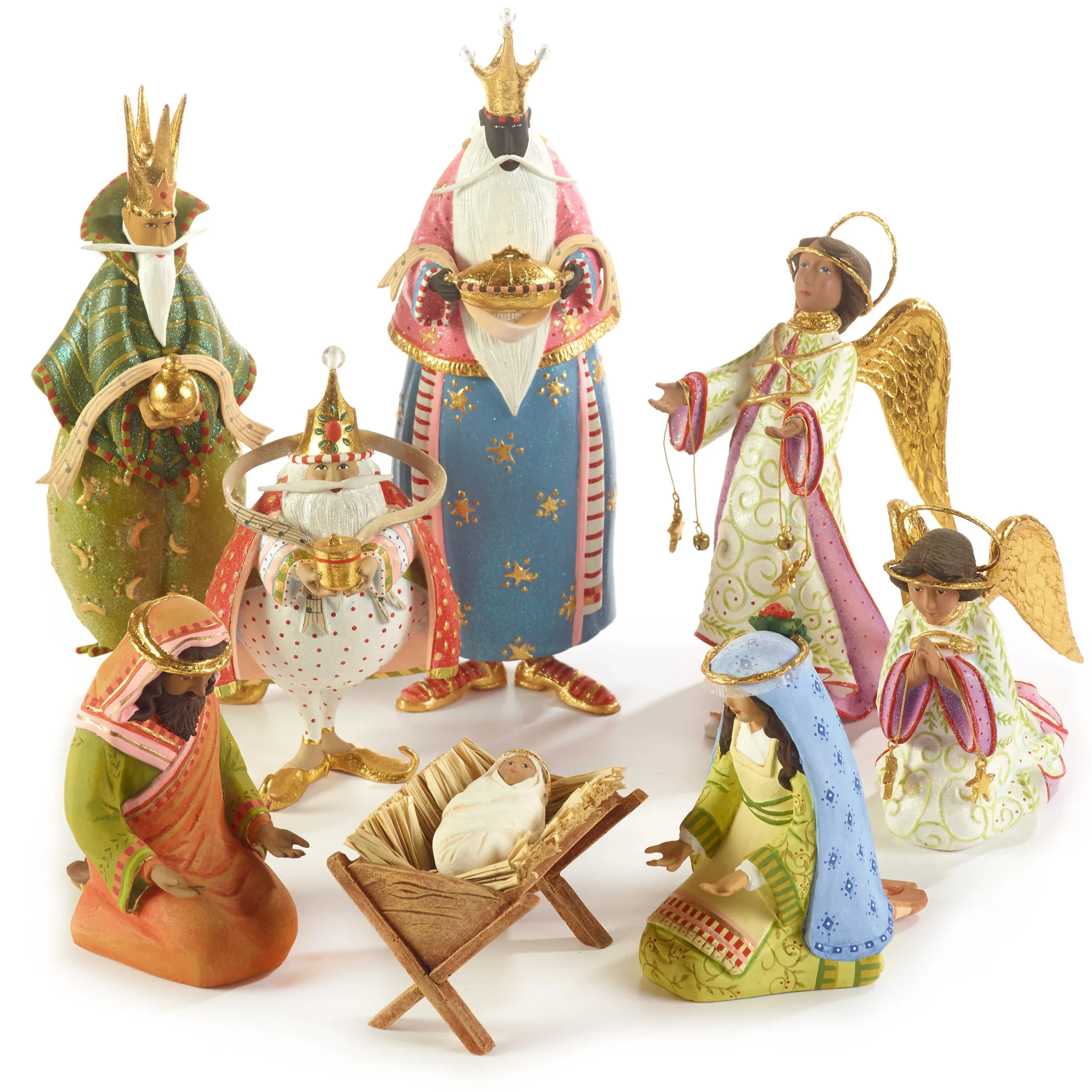 Discount MacKenzie-Childs Patience Brewster Nativity World Rejoicing Angel Figure