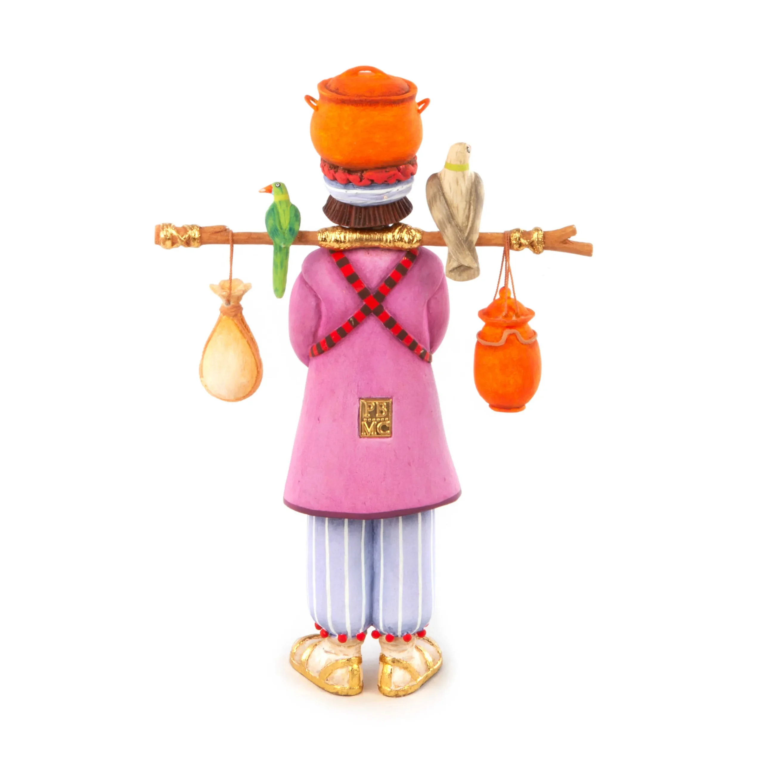 Hot MacKenzie-Childs Patience Brewster Nativity Water Carrier Figure