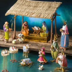 Clearance MacKenzie-Childs Patience Brewster Nativity World Magi Figures