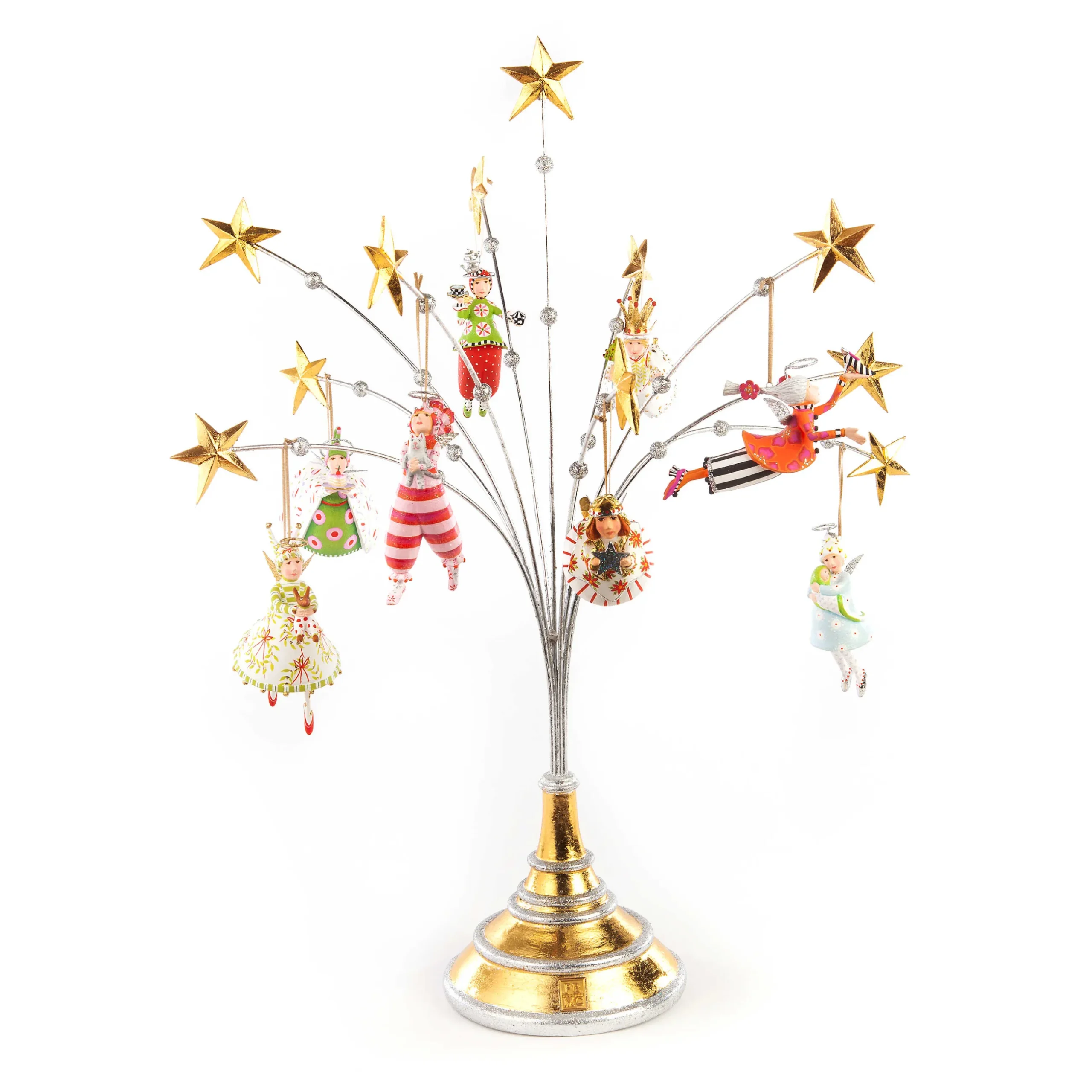 Outlet MacKenzie-Childs Patience Brewster Paradise Angel Mini Ornament Display Tree
