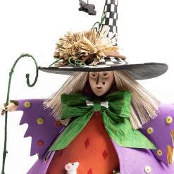 MacKenzie-Childs Patience Brewster Raggedy Witch Figure
