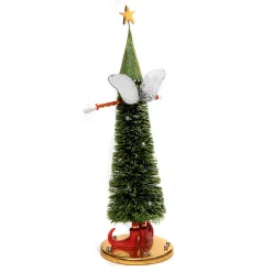 Sale MacKenzie-Childs Patience Brewster Sisal Angel Tree Figures - Set Of 2