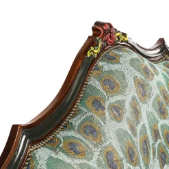 MacKenzie-Childs Peacock Sofa