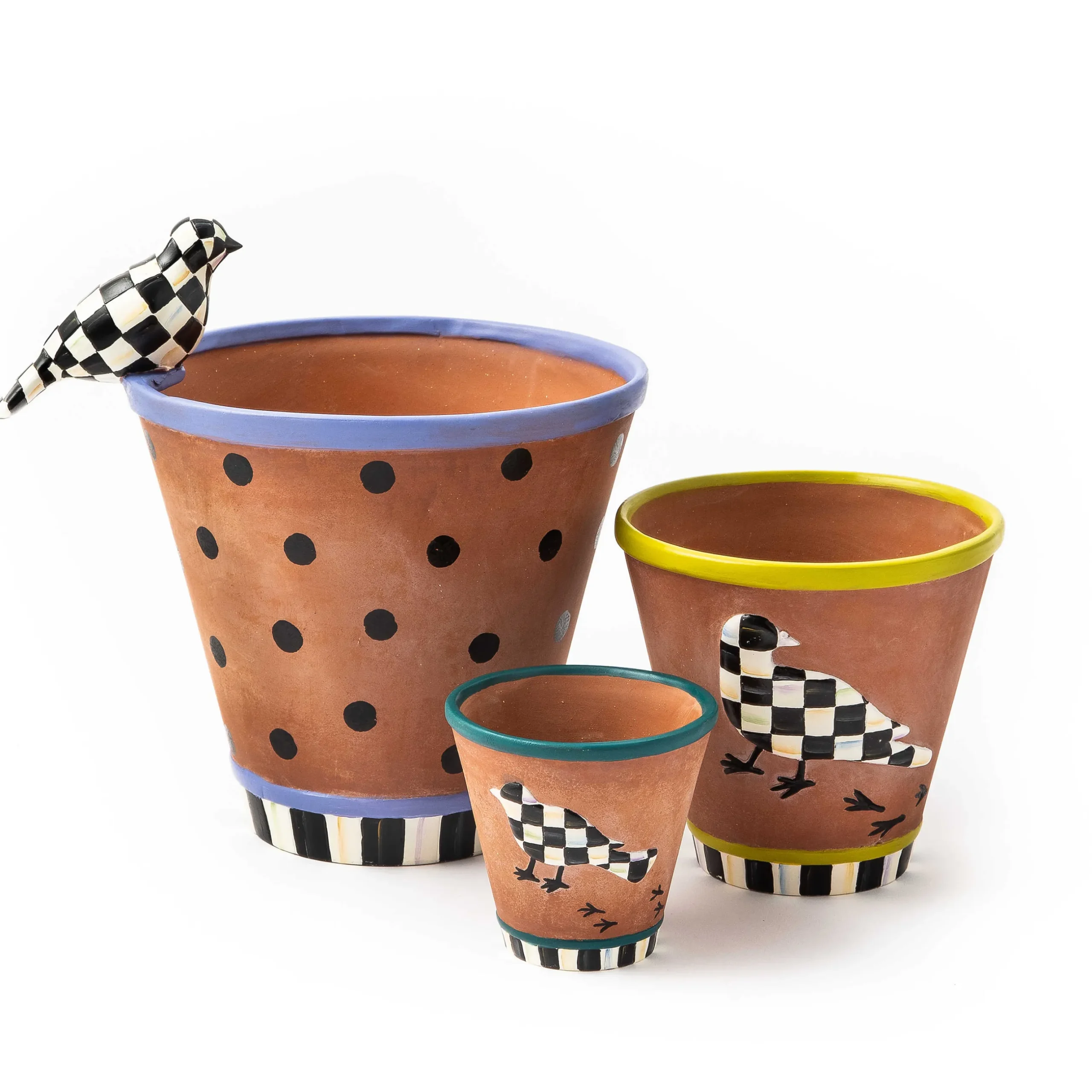 Outlet MacKenzie-Childs Persephone Pot - Small