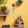 New MacKenzie-Childs Persephone Tabletop Birdhouse