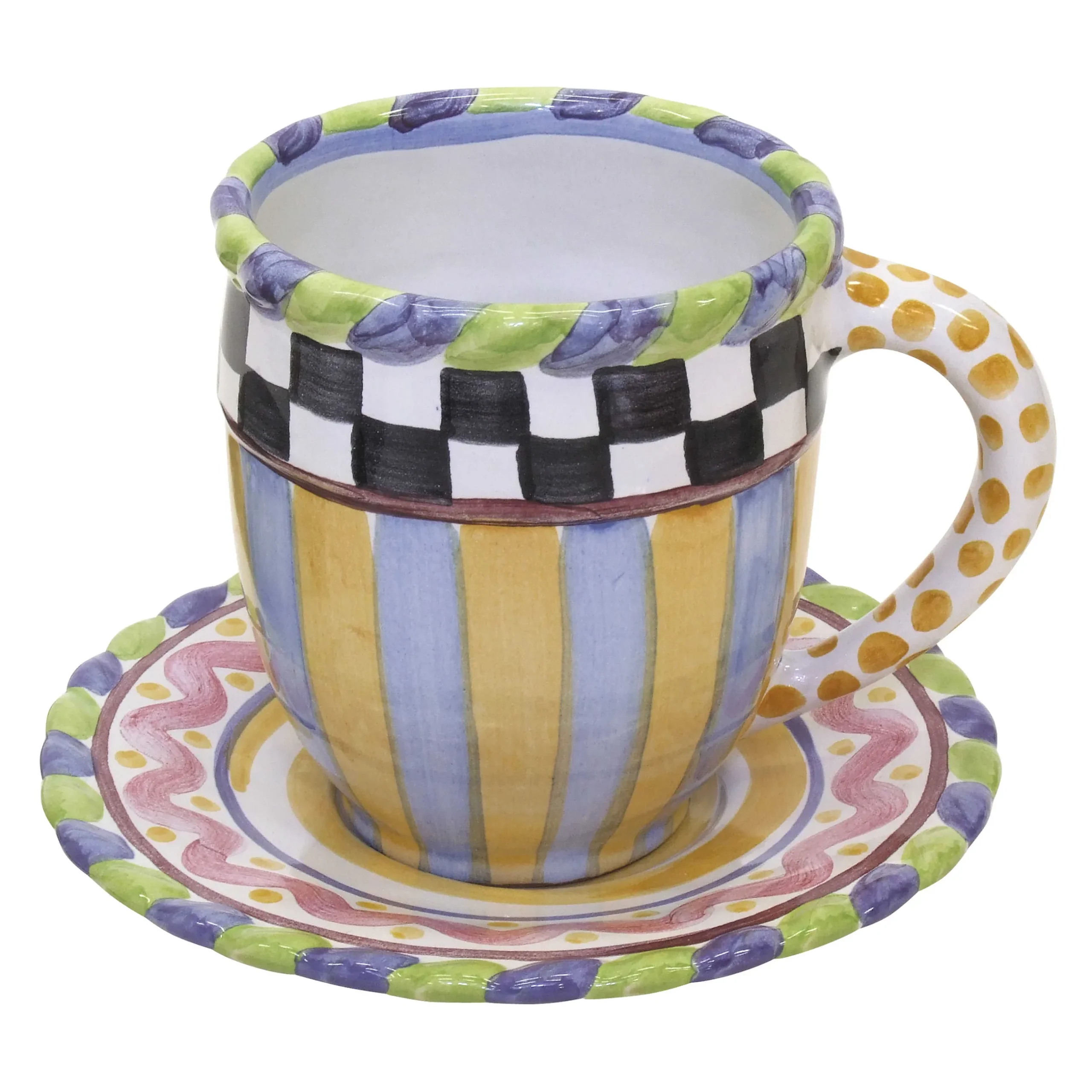 Best MacKenzie-Childs Piccadilly Mug