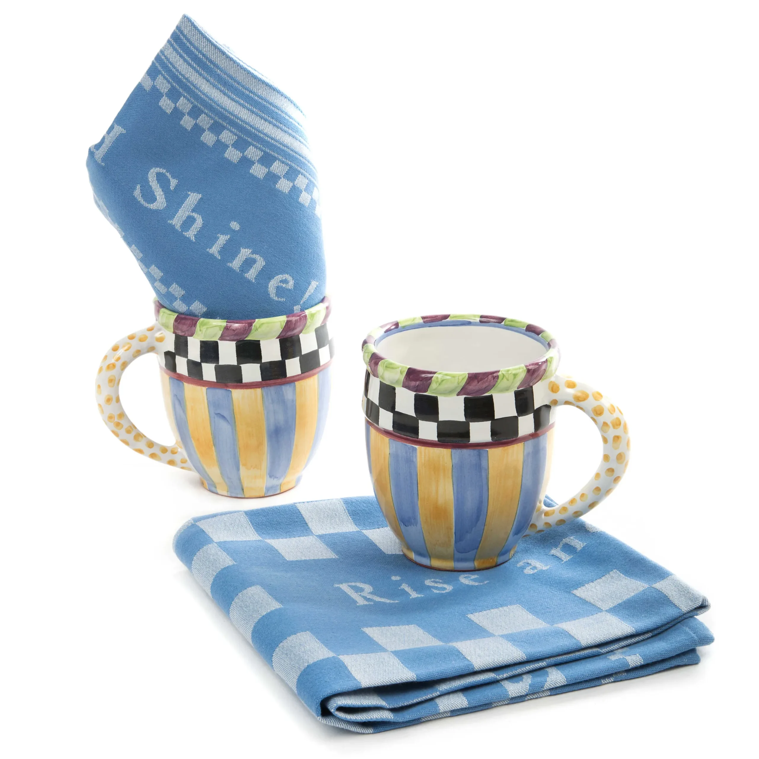 Best MacKenzie-Childs Piccadilly Mug