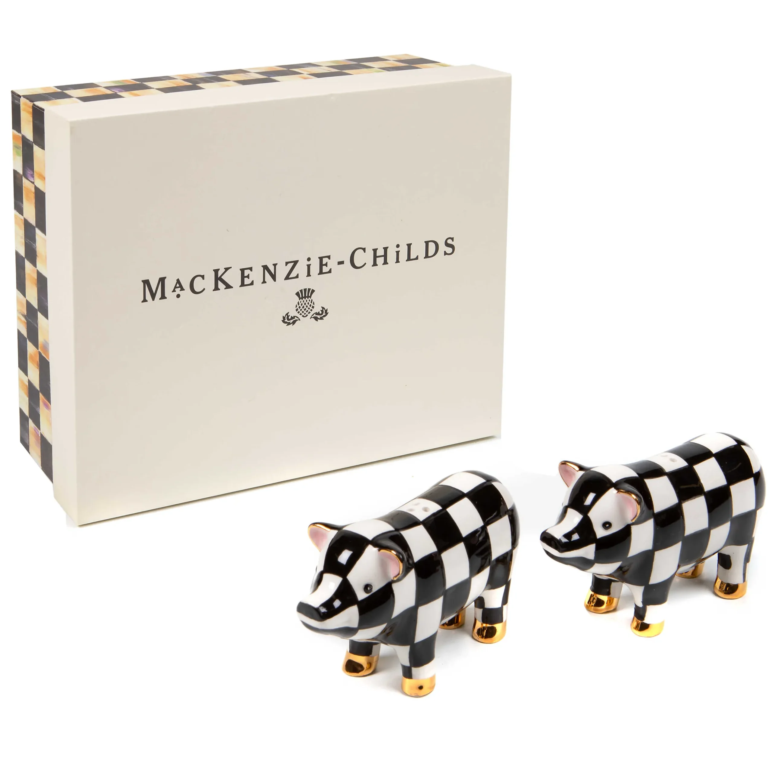 Discount MacKenzie-Childs Pig Salt & Pepper Set