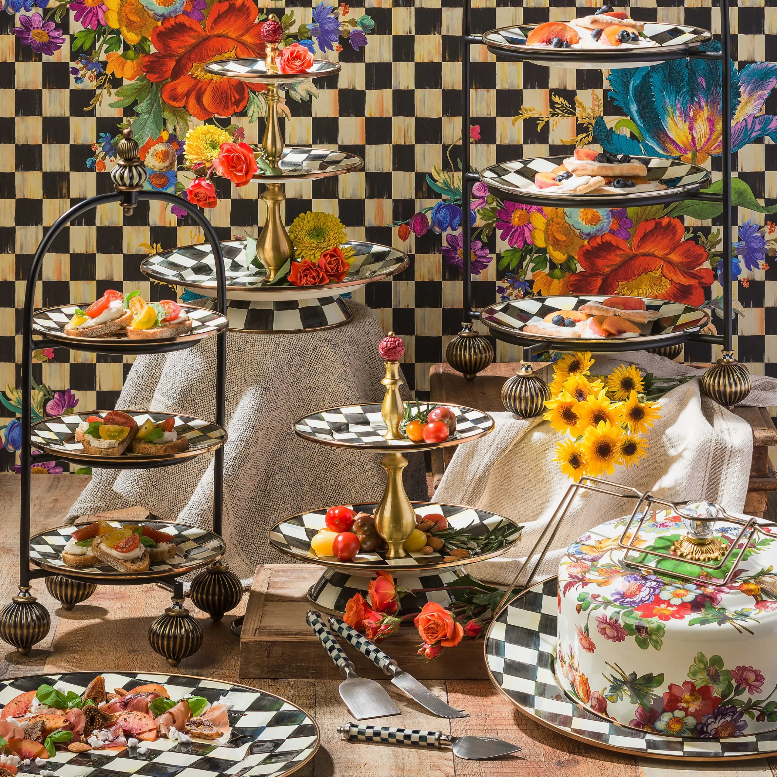 MacKenzie-Childs Plate Stand - Large