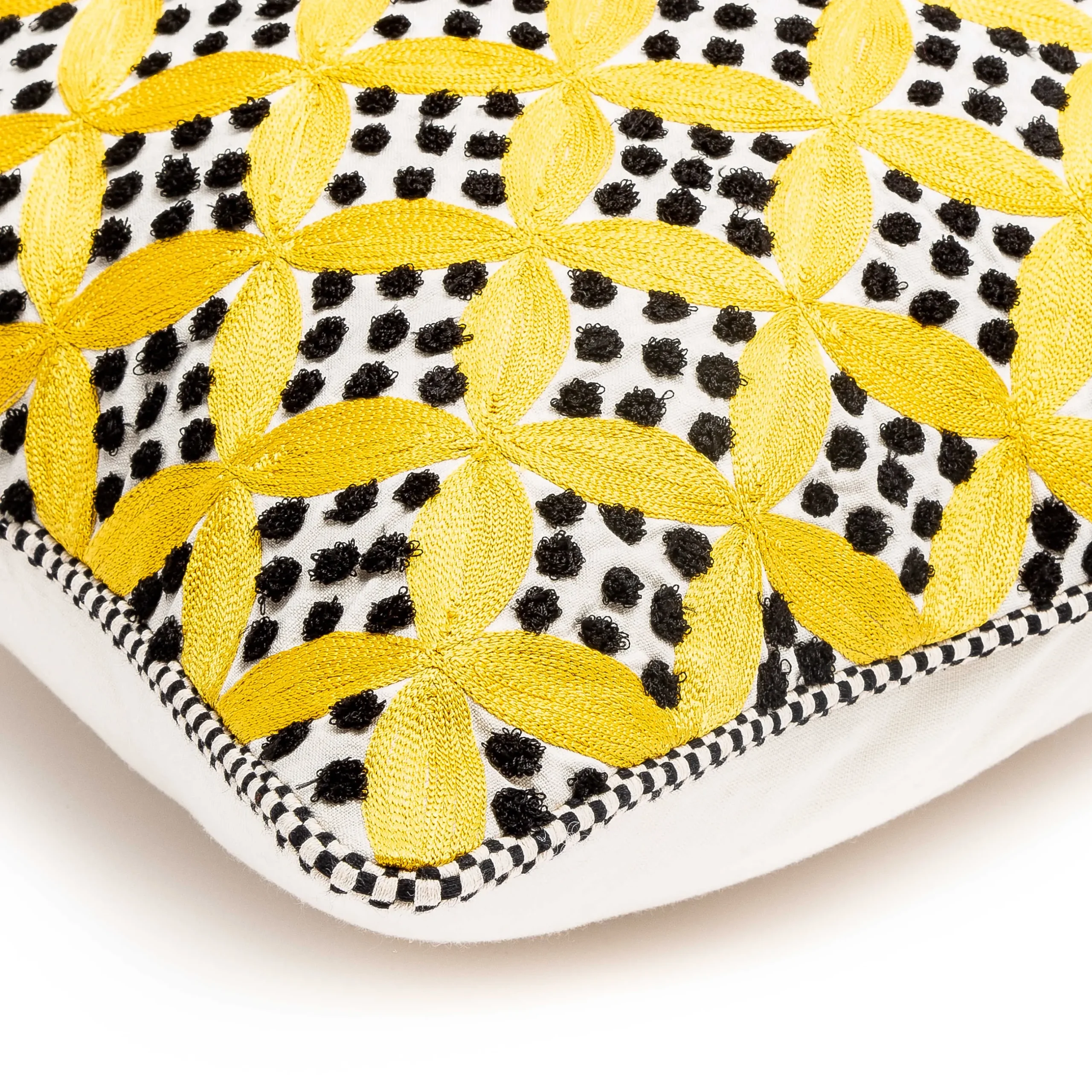 Clearance MacKenzie-Childs Point Counter Point Pillow