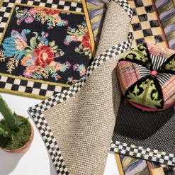 Hot MacKenzie-Childs Portobello Road Footstool