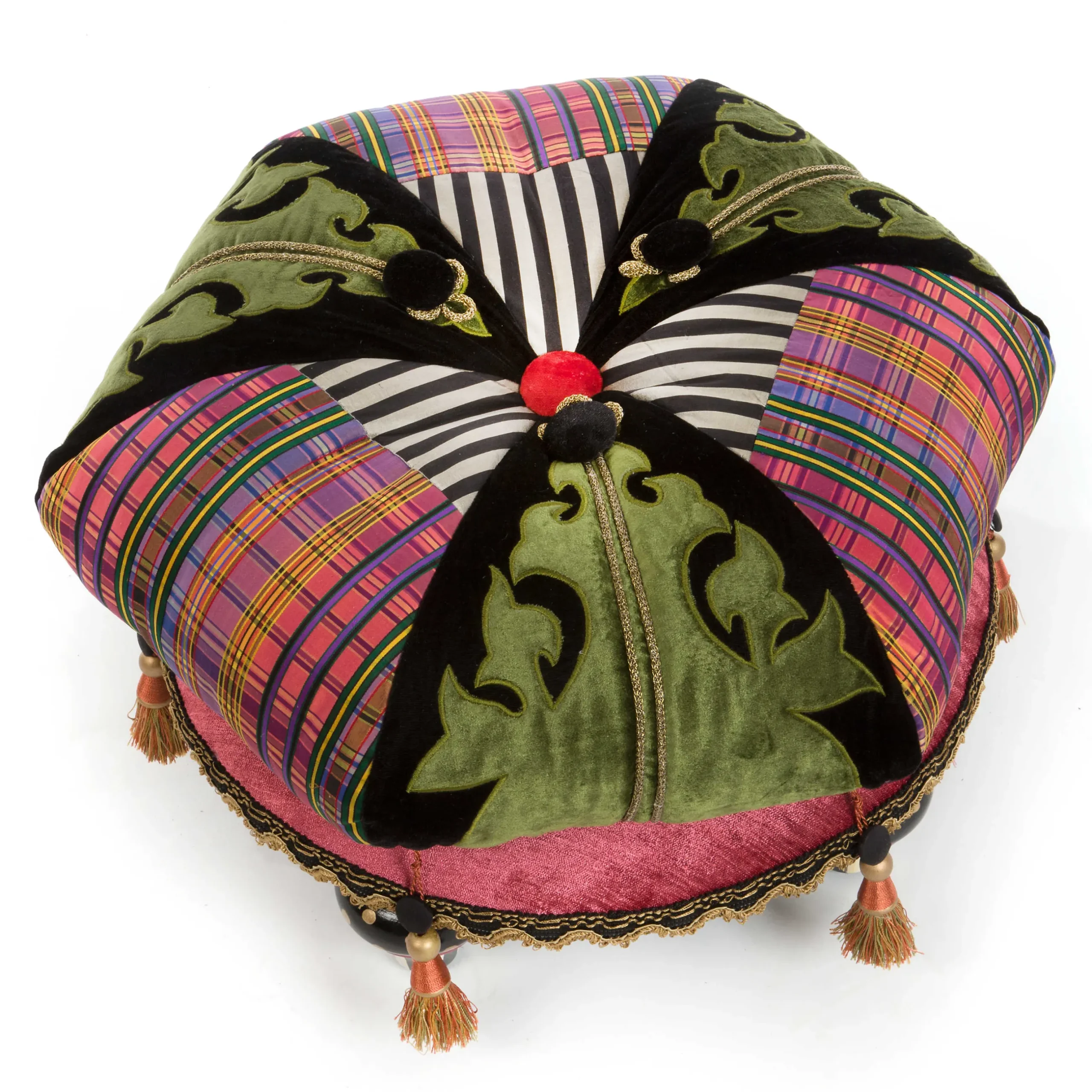 Hot MacKenzie-Childs Portobello Road Footstool