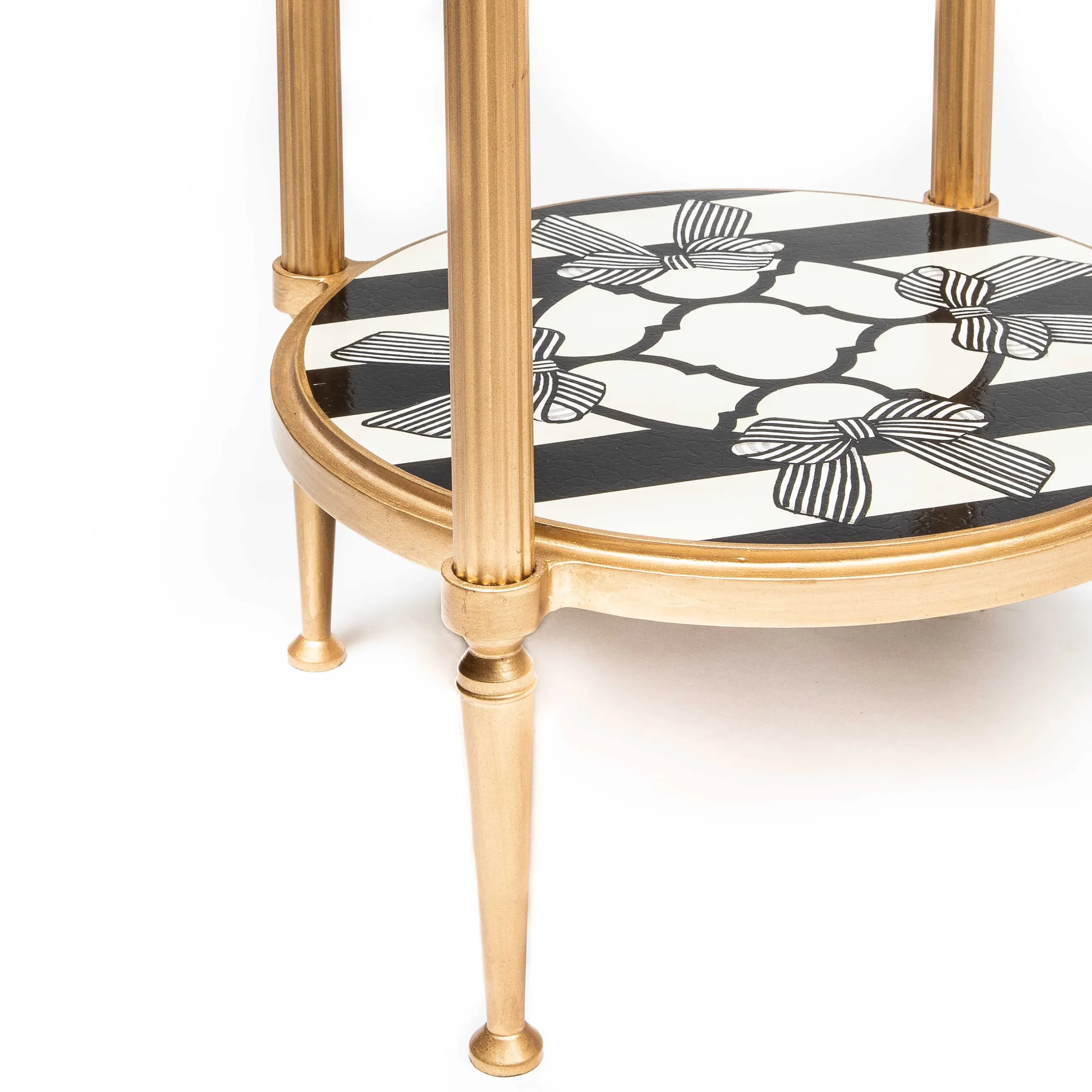 Sale MacKenzie-Childs Pretty As A Bow Accent Table