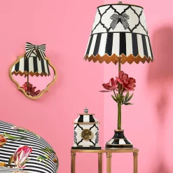 Online MacKenzie-Childs Pretty As A Bow Clock