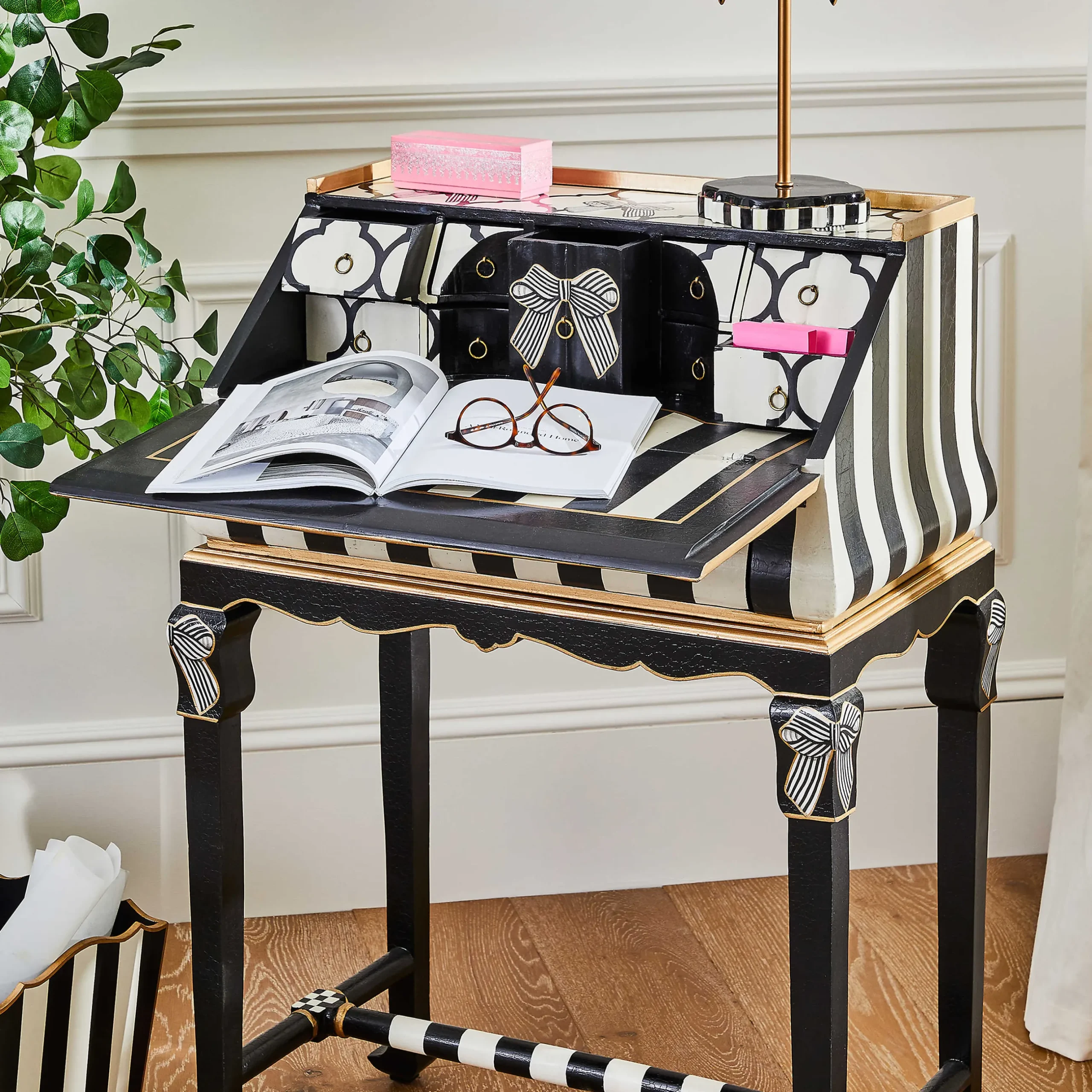 Best MacKenzie-Childs Pretty As A Bow Writing Desk