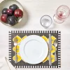 MacKenzie-Childs Queen Bee Cork Back Placemats - Set Of 4